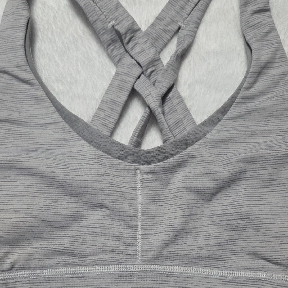 Lululemon Athletica Heather Gray Sports Bra - Picture 5 of 5